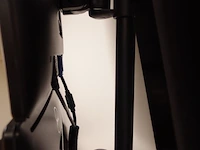 Vertical mounted dual monitor base, with 2x 17" dell monitor - afbeelding 2 van  3