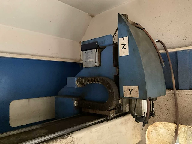 Verticale cnc freesmachine mecal mc 305 fat - afbeelding 6 van  14