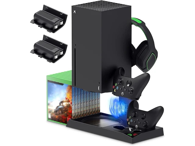 Verticale koelstandaard compatibel met xbox series x - afbeelding 1 van  5