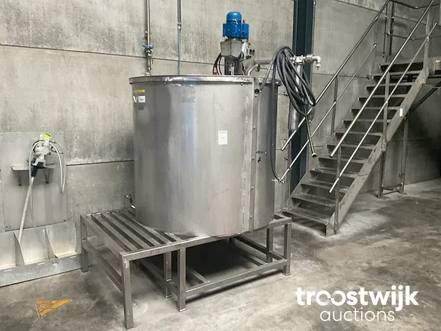 Verticale opslagmengtank - afbeelding 1 van  5