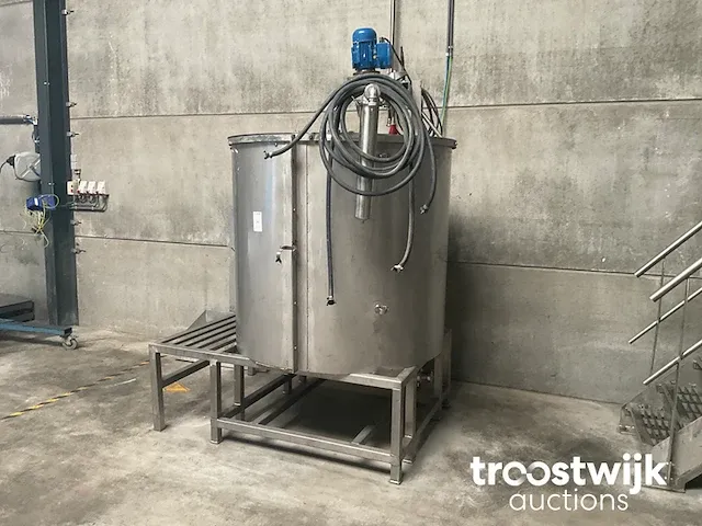 Verticale opslagmengtank - afbeelding 2 van  5