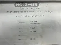 Verticale paneelzaag holzher pk1230 - 2003 - afbeelding 7 van  7
