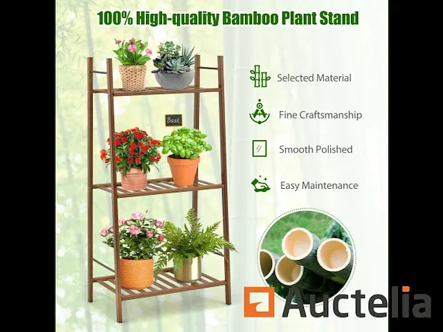 Verticale steun voor bamboe planten, rek - afbeelding 2 van  5