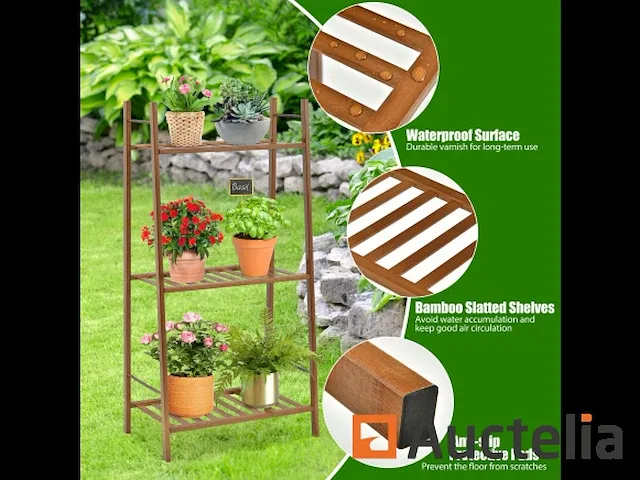 Verticale steun voor bamboe planten, rek - afbeelding 5 van  5