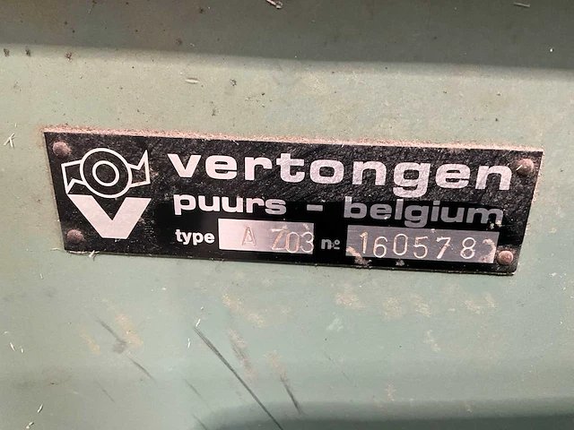 Vertongen az03 paneelcirkelzaagmachine - afbeelding 7 van  7