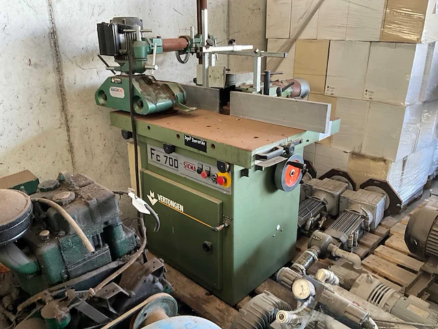 Vertongen fc 700 sicma kantenfreesmachine - afbeelding 1 van  6