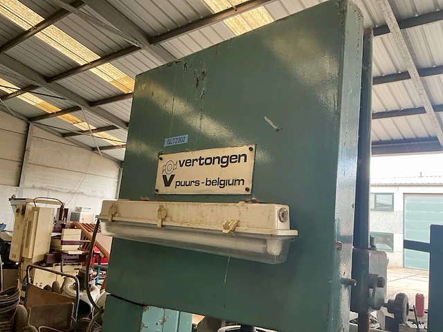 Vertongen lintzaagmachine - afbeelding 7 van  10