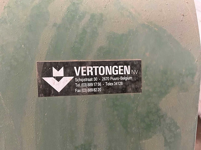 Vertongen nv houtbewerkingsafzuiginstallatie - afbeelding 8 van  8