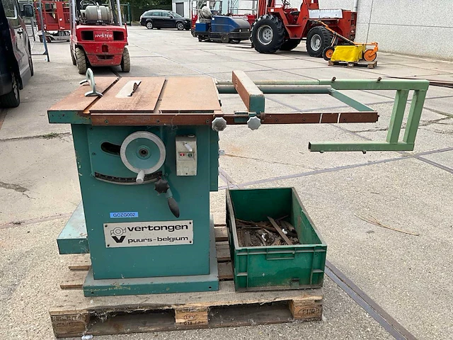 Vertongen paneelcirkelzaagmachine - afbeelding 2 van  6