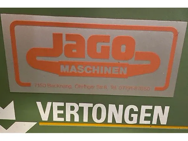 Vertongen potboormachine met rijboring - afbeelding 7 van  13