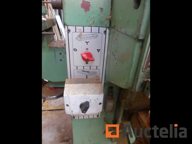 Vertongen schaaf/jointer/boormachine combinatie model onleesbaar - afbeelding 4 van  16