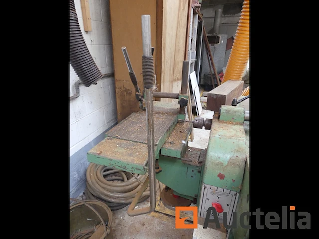Vertongen schaaf/jointer/boormachine combinatie model onleesbaar - afbeelding 6 van  16