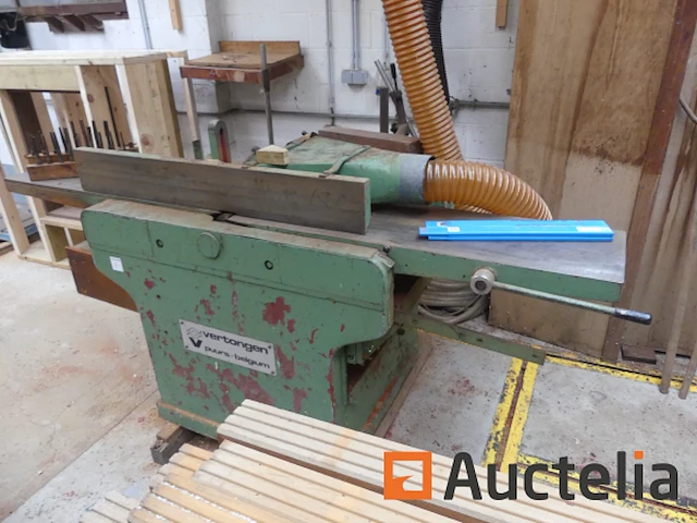 Vertongen schaaf/jointer/boormachine combinatie model onleesbaar - afbeelding 9 van  16