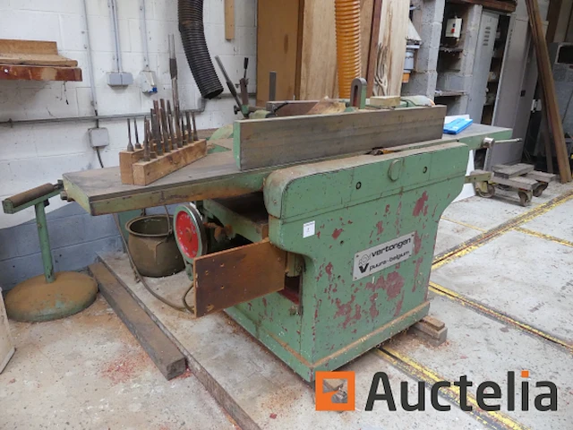 Vertongen schaaf/jointer/boormachine combinatie model onleesbaar - afbeelding 10 van  16