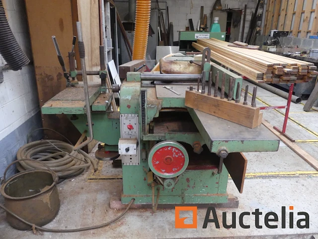 Vertongen schaaf/jointer/boormachine combinatie model onleesbaar - afbeelding 11 van  16