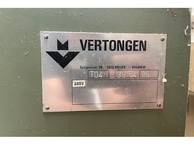 Vertongen topie freesmachine met aanvoerapparaat - afbeelding 7 van  7