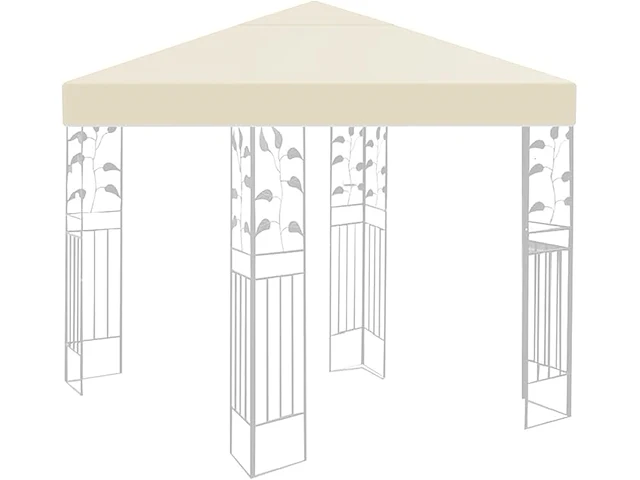 Vervangend dak, paviljoen, 3 x 3 m - afbeelding 1 van  3