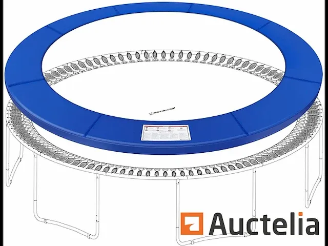 Vervangend trampoline veiligheidskussen - afbeelding 5 van  8