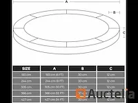 Vervangend trampoline veiligheidskussen - afbeelding 7 van  8