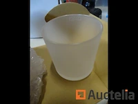 Vervangende beker voor keuco lotion dispenser edition 300 genuine crystal - afbeelding 2 van  3