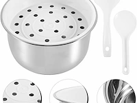 Vervanging vr rijstkoker, binnenpot 3l rvs - afbeelding 2 van  3