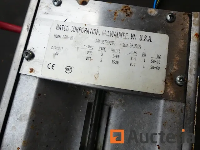 Verwarmingshelling hatco grh-60 - afbeelding 3 van  4