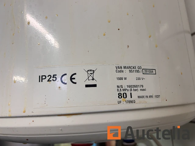 Verwarmingsketel van marcke 291004 - afbeelding 4 van  5