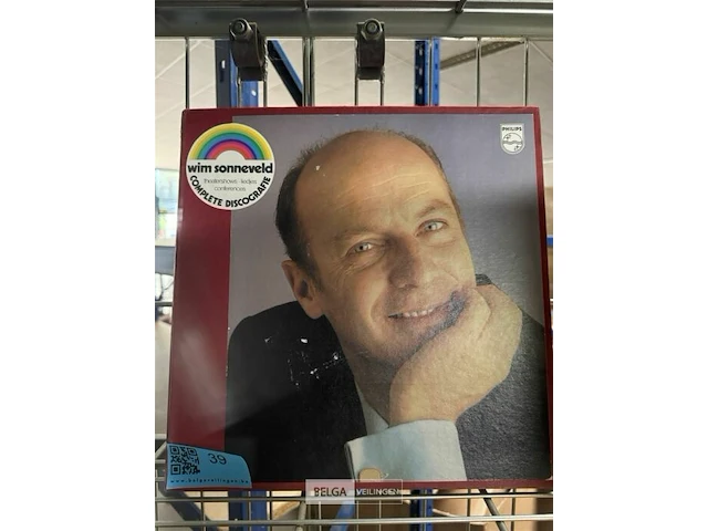 Verzamelbox vinylplaten wim sonneveld - afbeelding 1 van  2