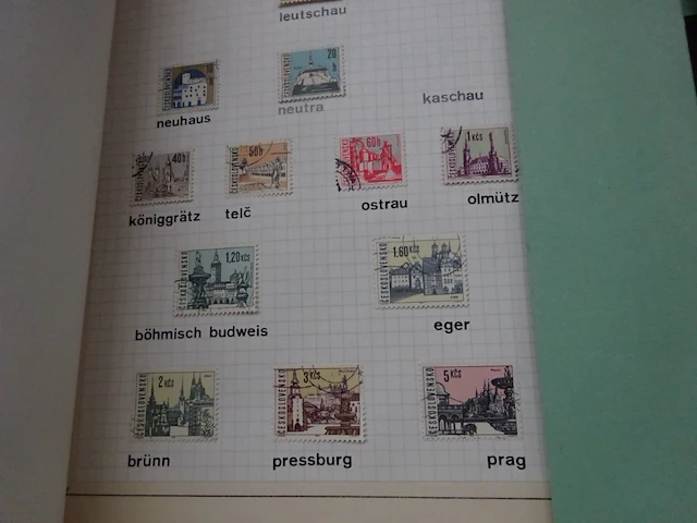 Verzameling tsjecheslovakije - afbeelding 3 van  3