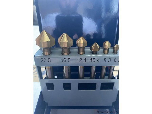 Verzinkboren set 6 delig stanford - afbeelding 2 van  4