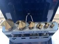 Verzinkboren set 6 delig stanford - afbeelding 3 van  4