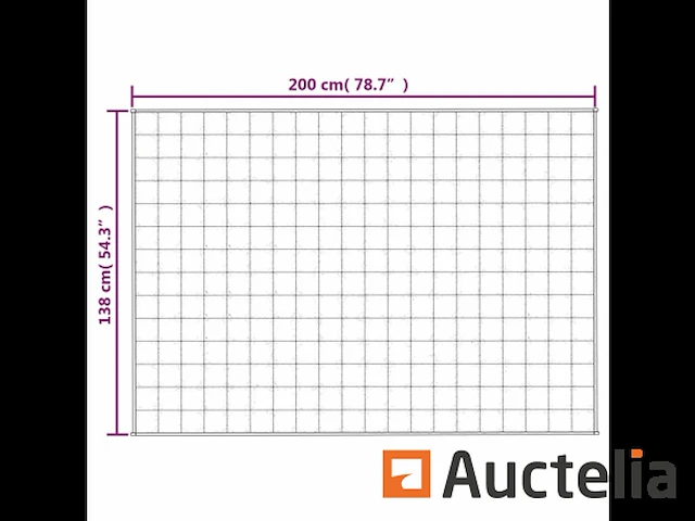 Verzwaringsdeken licht crème 138x200 cm 6 kg stof - afbeelding 3 van  3