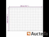Verzwaringsdeken licht crème 138x200 cm 6 kg stof - afbeelding 3 van  3