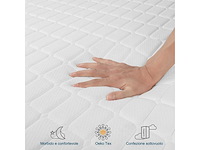 Vesgantti matras 90 x 200 cm in traagschuim met gel, dikte 26 cm - afbeelding 6 van  7