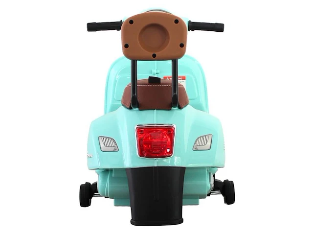 Vespa gts mini elektrische kinderscooter 6v - blauw - afbeelding 5 van  8