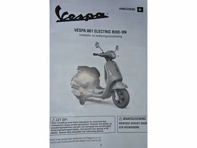 Vespa gts - afbeelding 4 van  6