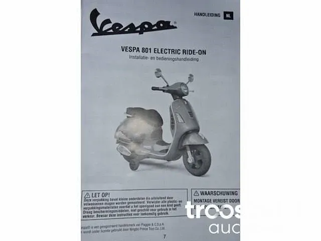 Vespa gts - afbeelding 4 van  6