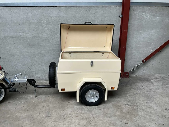 Vespa met aanhanger venezia scooter - afbeelding 8 van  14