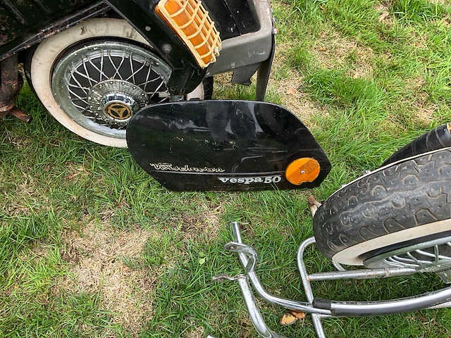 Vespa piaggio 50 special - zwart - project - afbeelding 8 van  14