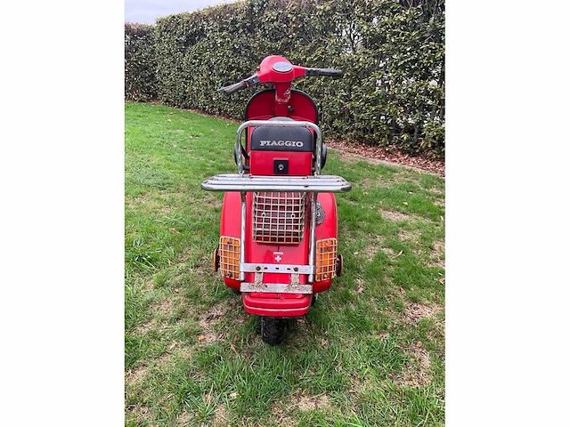 Vespa piaggio pk50xl rood - project - afbeelding 13 van  17