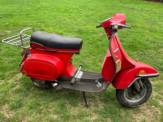 Vespa piaggio pk50xl rood - project - afbeelding 15 van  17