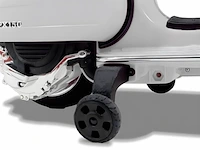 Vespa px150 elektrische kinderscooter 12v - wit - afbeelding 8 van  10