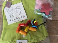 Vestje rube & rutje maat 68 + 2items - afbeelding 1 van  2