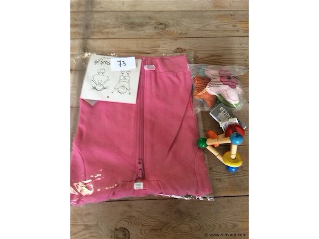 Vestje rube & rutje maat 68 + 2items - afbeelding 1 van  2