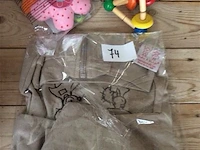 Vestje rube & rutje maat 68 + 2items - afbeelding 1 van  2