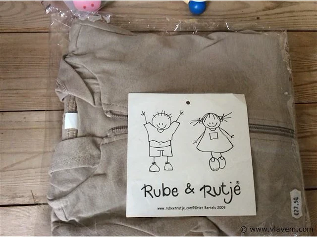 Vestje rube & rutje maat 68 + 2items - afbeelding 2 van  2
