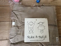 Vestje rube & rutje maat 68 + 2items - afbeelding 2 van  2
