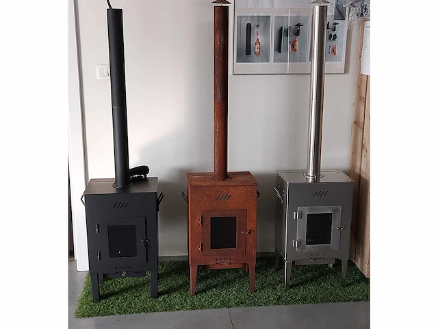 Vesuvius - vesuvius inox - terrace heating (2x) - afbeelding 1 van  2