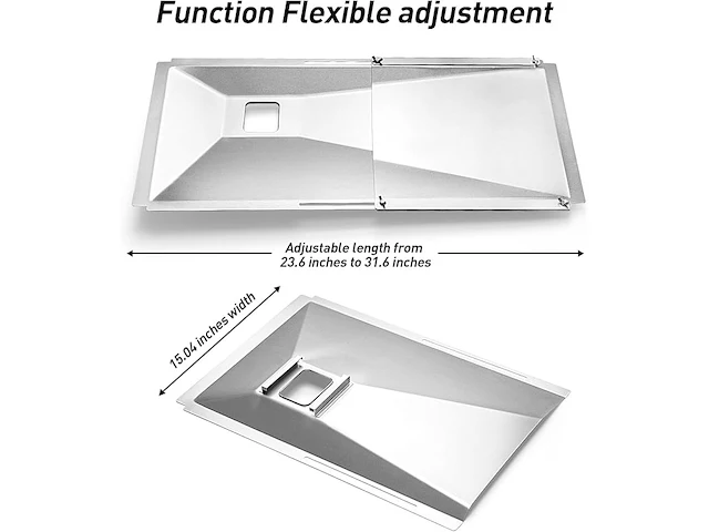 Vetopvangbak voor nexgrill vervangingsonderdelen - afbeelding 2 van  4