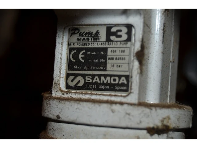 Vetpomp samoa pump master 3 404/100 - afbeelding 7 van  7